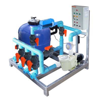 Complete set ระบบเกลือ  Laswim สำหรับสระ: 100Q