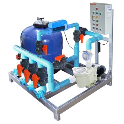 Complete set ประกอบเสร็จพร้อมใช้งาน LASWIM  ระบบเกลือ สำหรับสระ 50Q