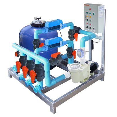 Complete set ประกอบเสร็จพร้อมใช้งาน LASWIM  ระบบเกลือ สำหรับสระ 100Q