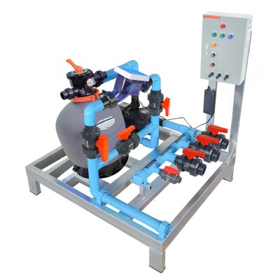 อุปกรณ์ Complete Set ประกอบเสร็จพร้อมใช้งาน สำหรับสระว่ายน้ำไม่เกิน 30 คิว