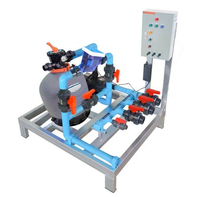 อุปกรณ์ Complete Set ประกอบเสร็จพร้อมใช้งาน สำหรับสระว่ายน้ำไม่เกิน 40 คิว