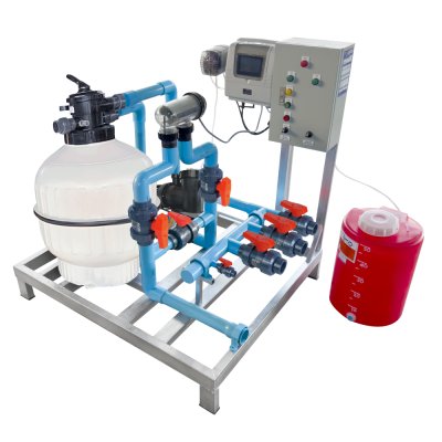 Complete Set: AstralPool HALO CONNECT  ระบบควบคุมคุณภาพน้ำอัจฉริยะสำหรับห้องเครื่องสระว่ายน้ำ 80 คิว