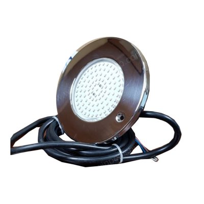 ไฟใต้น้ำ Emaux LED รุ่น EL-S100 10W/12V AC แสงขาว Cool White หน้าสแตนเลส IP68 กันน้ำอย่างดี (ราคายังไม่รวม หม้อแปลง จังชั่นบล็อก)