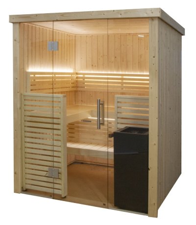 S-1616-SV  Variant View Small  “HARVIA” Sauna Room