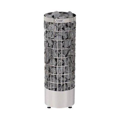 เครื่องทำความร้อนห้องซาวน่า Harvia Cilindro PC90E /Power 9.0 KW/3PH/Stone (5- 10cm) ** ราคาไม่รวม ชุดControl , หิน/Excluded Control ,Stone