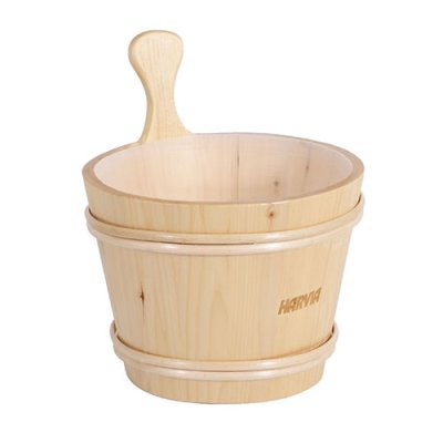 ถังไม้ “HARVIA” Sauna Accessory, 7 l Bucket With Plastic Pot* สินค้าไม่มีสต็อก กรุณาสั่งซื้อล่วงหน้า 60 - 90 Days
