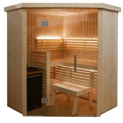 S-1616-CV Variant View Comer “HARVIA” Sauna Room