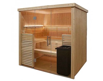 S-1620-SV  Variant View Medium “HARVIA” Sauna Room