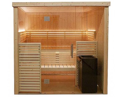S-1620-SV  Variant View Medium “HARVIA” Sauna Room