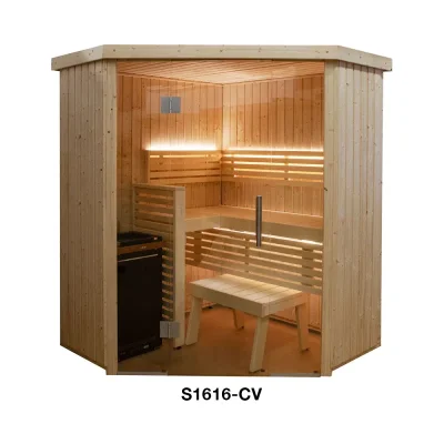 S-1616-CV Variant View Comer “HARVIA” Sauna Room