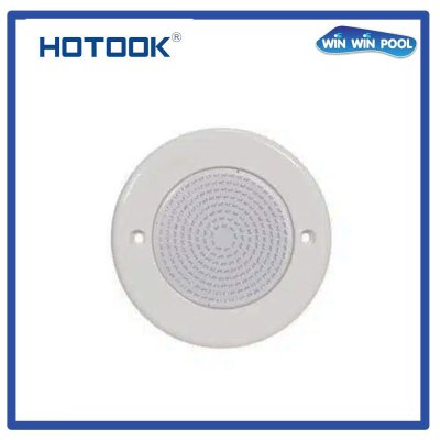 โคมไฟ Slim LED 12W ,AC/DC12V ฺWarm White(3000) Plastic Nicheless Slim LED Pool Light Series