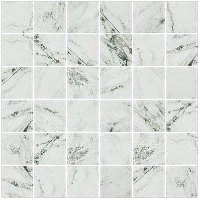 โมเสกแก้ว Koh Wai Grey ( เกาะหวาย เกรย์) ขนาดเม็ด 48x48x4mm แผ่นละ 36 เม็ด บรรจุ 11 แผ่น/กล่อง