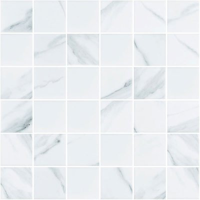 SIERRA WHITE (48)  Size 48x48x6mm  บรรจุ 11 แผ่น/กล่อง