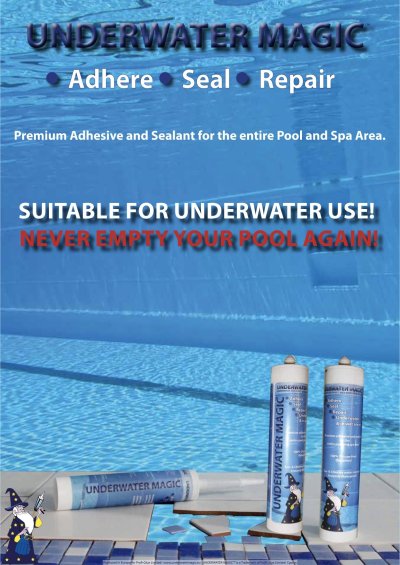 Underwater Magic Glue 290 ml. กาวสีดำ