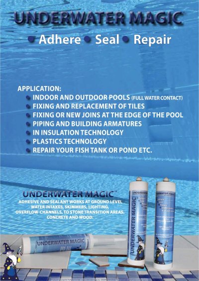 Underwater Magic Glue 290 ml. กาวสีดำ