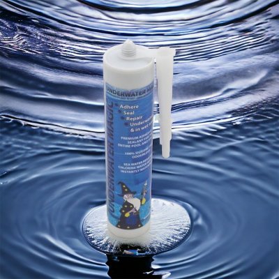 Underwater Magic Glue 290 ml. กาวสีดำ