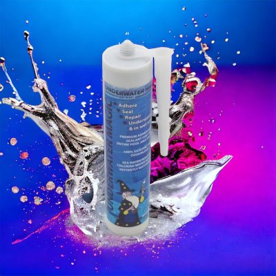 Underwater Magic Glue 290 ml. กาวสีดำ