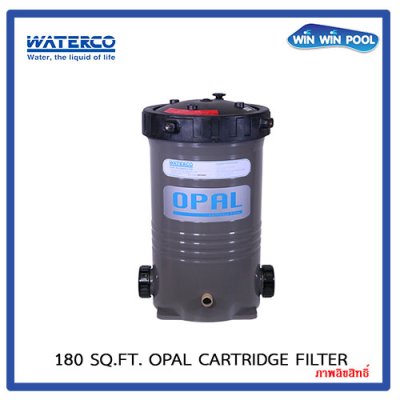 เครื่องกรองกระดาษขนาด 180 Sq.Ft. Opal Cartridge Filter Port Site 2"