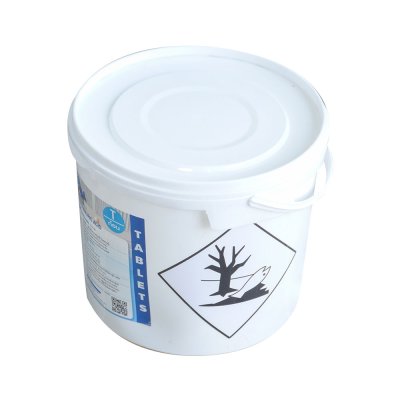 คลอรีนก้อน 90%TCCA90T 5 KG. Whale Pool