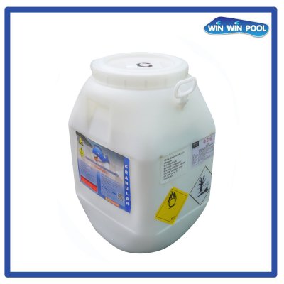 คลอรีนเกล็ด T.C.C.A 90% 50 KG Whale Pool-ถังขาว