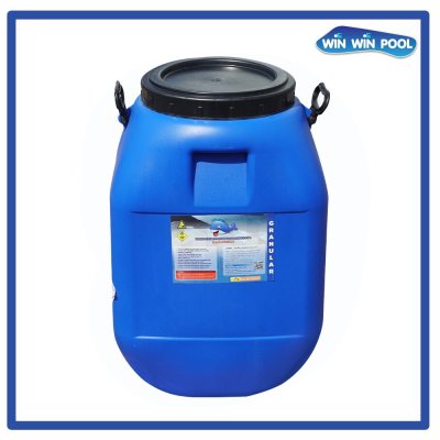 คลอรีนเกล็ด T.C.C.A 90% 50 KG Whale Pool