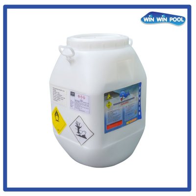 คลอรีนผง T.C.C.A 90%  50 KG Whale Poo  White
