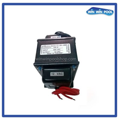 หม้อแปลงไฟ 100W/12V	AC