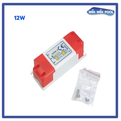 หม้อแปลง 12W DC 12V LED Driver Power Supply Adapter Transformer สำหรับ โคมไฟใต้น้ำ12V DC ที่มีขนาดไม่เกิน 12W อุปกรณ์อิเล็กทรอนิกส์ต่าง