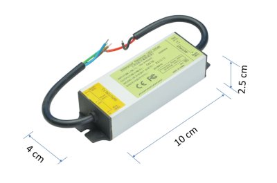 หม้อแปลง Waterprof Electonic LED Driver 12W/1A