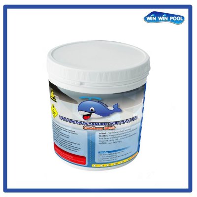 คลอรีนผง T.C.C.A 90% 1 KG WhalePool