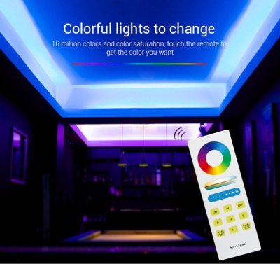 Miboxer RGB Smart LED Control FUT043 รีโมททัชสกรีนไฟเปลี่ยนสี 1 โซน