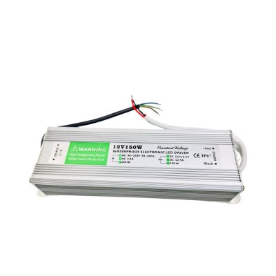 Water Proof LED Power supply 150W/12v DC 12.5 A