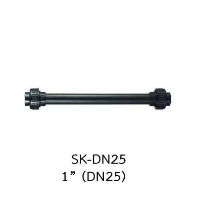 SK-DN25 Static Mixer 1"(DN25) for Ozone Liquid Water Mixing UPVC