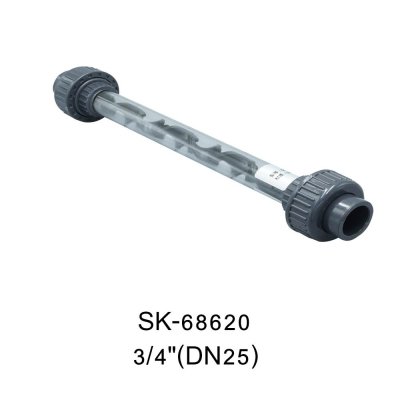 SK-68620  Static Mixer 3/4"(DN20)  for Ozone Liquid Water Mixing  UPVC**Pre Oder 30-60 Days