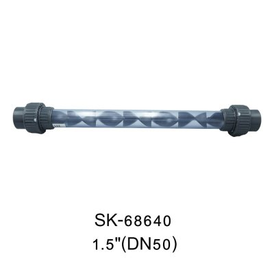 SK-68640 Static Mixer 1.5"  for Ozone Liquid Water Mixing  UPVC