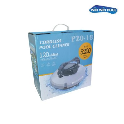 หุ่นยนต์ดูดตะกอนแบบไร้สาย ชาร์จแบบเตอรี่ Cableless Robotic Pool Cleaner Battery Charged