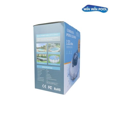 หุ่นยนต์ดูดตะกอนแบบไร้สาย ชาร์จแบบเตอรี่ Cableless Robotic Pool Cleaner Battery Charged