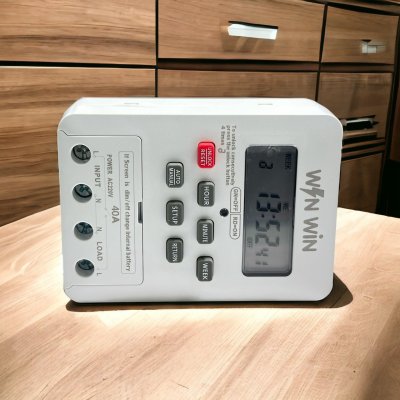 Microcomputer Timer Switch 220V 40A  เครื่องตั้งเวลา เปิด-ปิด อุปกรณ์ไฟฟ้า อัตโนมัติ