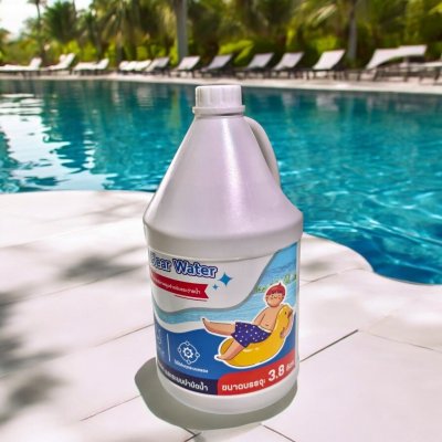 Crystal Clear Water เคมีปรับน้ำใส ประสิทธิภาพสูงสำหรับสระว่ายน้ำ