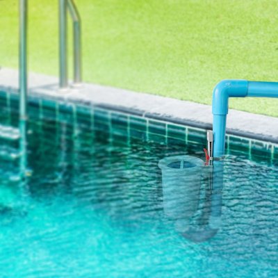 Skimmer สำหรับดูดน้ำผิวหน้า ที่มีผุ่นและสารแขวนลอย