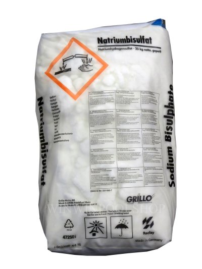 โซเดียมไบร์ซัลเฟต (กรดเแห้ง) บรรจุ 25กก./ถุง