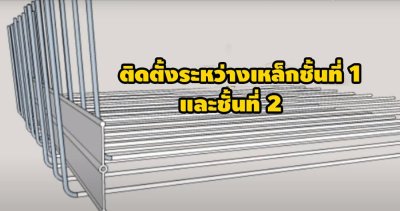 ยางกันซึม TYPE C กว้าง 8" 2 ปุ่ม หนา 9.5mm. ม้วน 20 เมตร