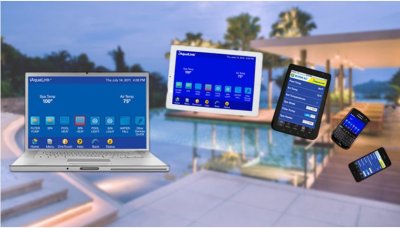 AQUALINK TRI P ONLY iAQUA INCL, up to 4 out put with temp sensor ตู้ควบคุมอุปกรณ์สระว่ายน้ำผ่านมือถือ ควบคุมอุปกร์ได้ 4 ชนิด พร้อมทั้ง sensor วัดอุณหภูมิน้ำ