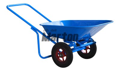 รถเข็นปูน MARTON  รุ่นล้อคู่แม็กซ์ (สีน้ำเงิน)