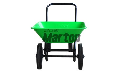 รถเข็นปูน MARTON รุ่น SUPER LOCK ล้อคู่ยางตัน