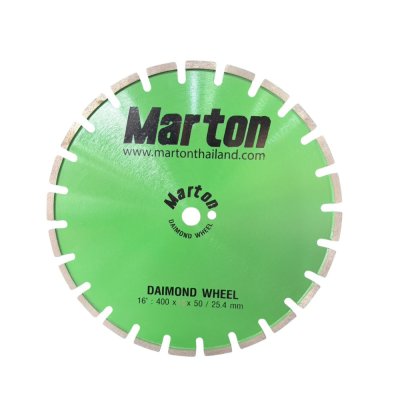 ใบตัดเพชร / ใบตัดเพรชเซาะร่อง Marton (Diamond Blade)