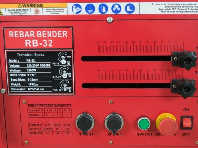 เครื่องดัดเหล็ก Marton รุ่น RB-32