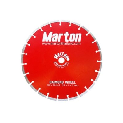 ใบตัดเพชร / ใบตัดเพรชเซาะร่อง Marton (Diamond Blade)