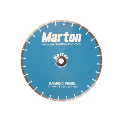 ใบตัดเพชร / ใบตัดเพรชเซาะร่อง Marton (Diamond Blade)