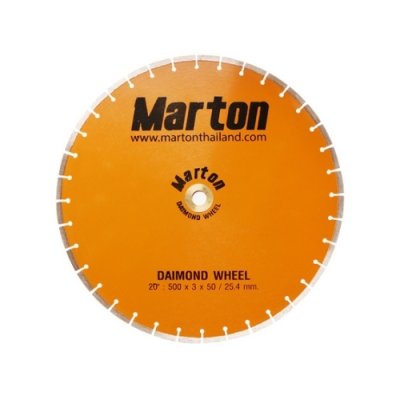 ใบตัดเพชร / ใบตัดเพรชเซาะร่อง Marton (Diamond Blade)